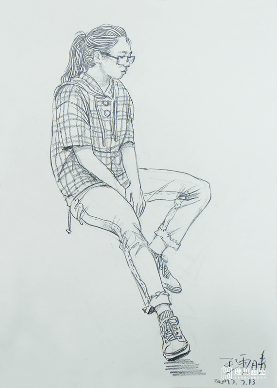 速寫(xiě)作品6